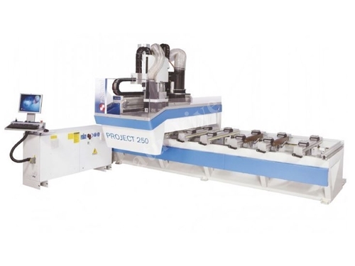 3 Eksen Cnc Ahşap İşleme Makinası 2-4 M /Dakika (Project 250)