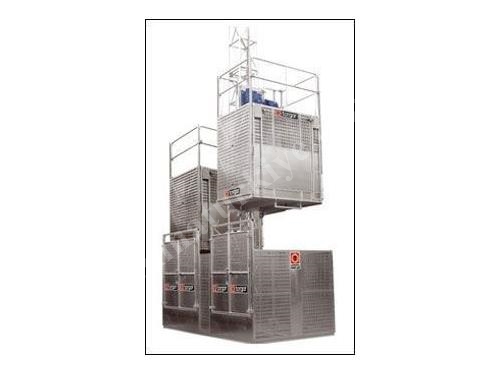 2x1000 Kg Veya 2x12 Kişi Çift Kabinli Personel Ve Yük Asansörü