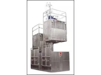 2X1500 Kg (12 Person) Double Cabin Personnel and Cargo Elevator