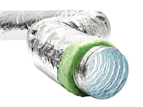 Antimikrobiyal Fexible Hava Kanalı (SONOAFS-ALU Hygiene Green )