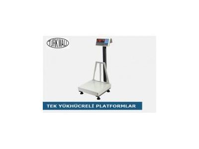120 Kg Tek Yük Hücreli Tartımlı Platform Baskül - 0