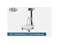 500 Kg Price Calculating Scale ( 80X90 Cm ) - 0