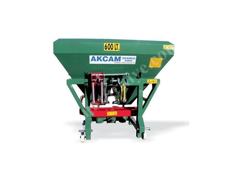 Çift Diskli Gübre Serpme Makinesi 800 Lt