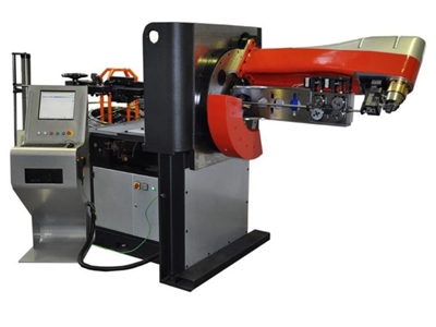 CNC Kontrollü Tel Bükme Makinası 10 mm - Omcg C51F - 3