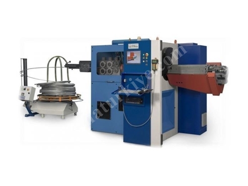 Cnc Kontrollü Tel Bükme Makinası 12.7 mm - Omcg CNC19