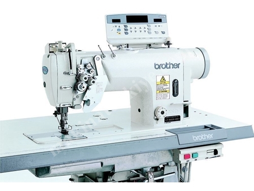 T 8422 B Thread Trimming Double Needle Sewing Machine