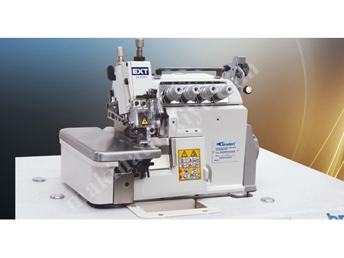BD 3216EXT A04/435 Belted 5 Thread Top and Bottom Feed Jeans Overlock Machine