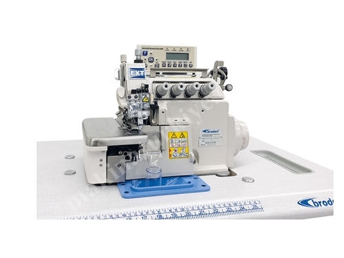 BD 3216EXT W ATE Fully Automatic 5 Thread Feed-Off-The-Arm (Cloth) Smart Overlock Machine