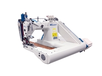 Direct Drive 3 Needle Pallet Puller Denim Sleeve Sewing Machine - 0