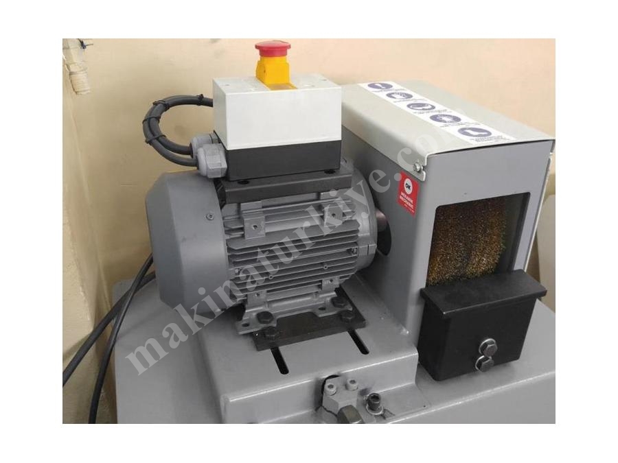 Tel Fırça Boru Profil Çapak Alma Makinası 90 mm - Akes DB70-M