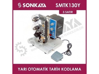 Sonkaya 30-35Mm Yarı Otomatik Tarih Kodlama Makinası - 0