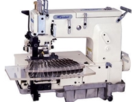 BD 1412PTV (1/4 -3/16) (12 Needle) Groove Sewing Machine - 0