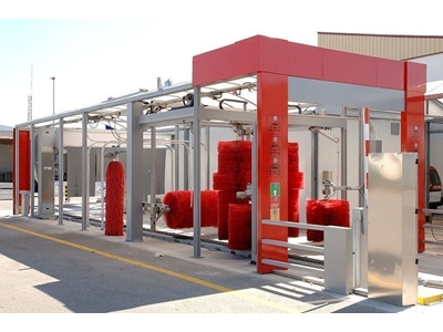 Tünel Tipi 4'Lü Otomatik Oto Yıkama Makinesi - 1