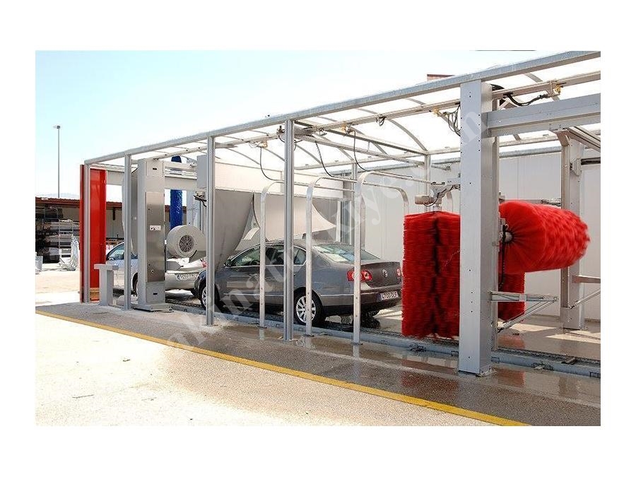 Tünel Tipi 8'Li Otomatik Oto Yıkama Makinesi