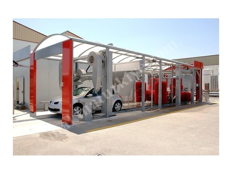 Tünel Tipi 8'Li Otomatik Oto Yıkama Makinesi