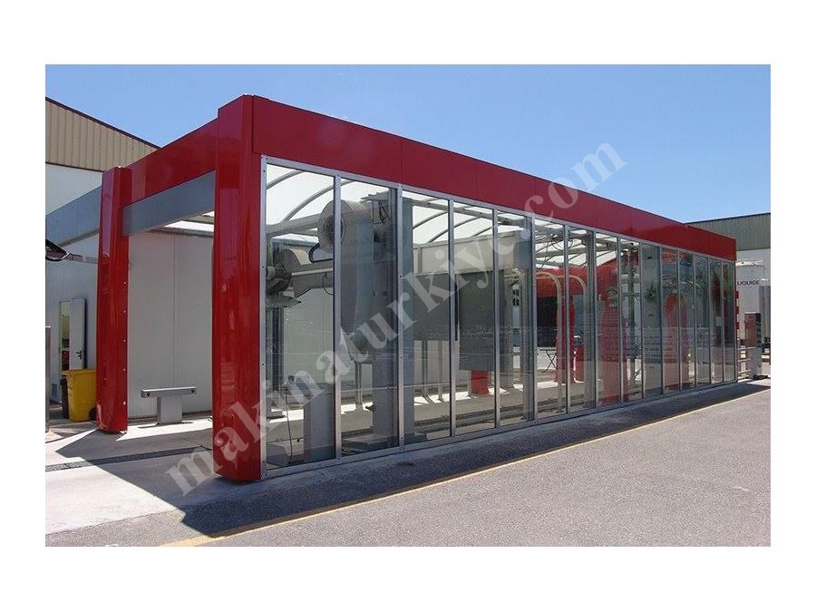 Tünel Tipi 8'Li Otomatik Oto Yıkama Makinesi