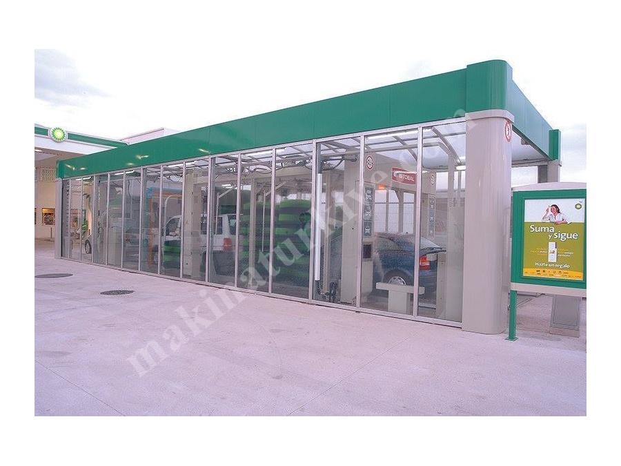 Tünel Tipi 8'Li Otomatik Oto Yıkama Makinesi