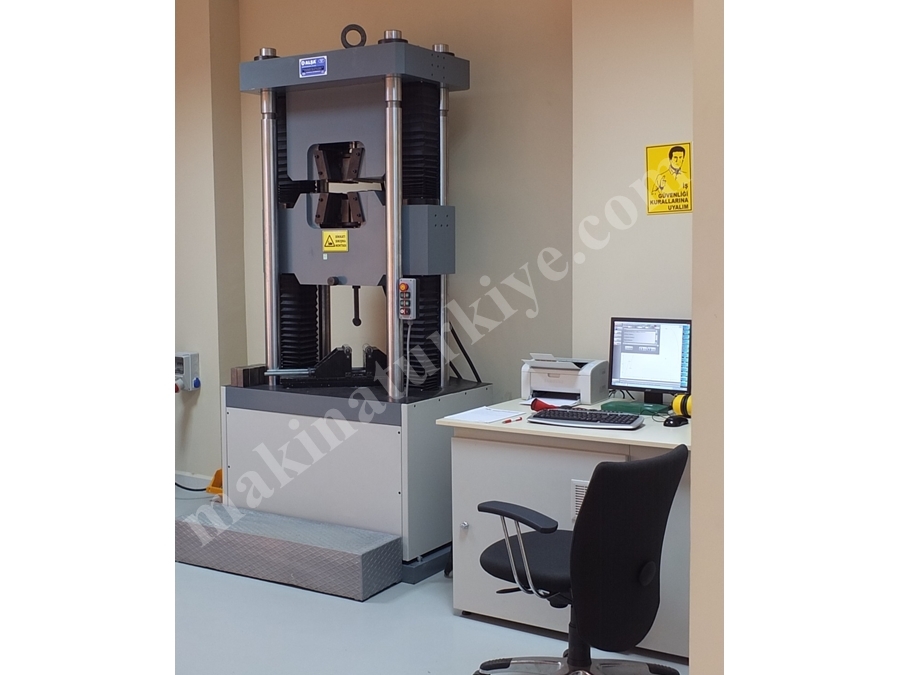 KTM2000  (200 Ton / 2000Kn) 6 Kolonlu Hidrolik Universal Test Cihazı
