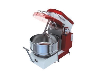 150 Kg Mobil Kazanlı Otomatik Spiral Yoğurma Mikseri