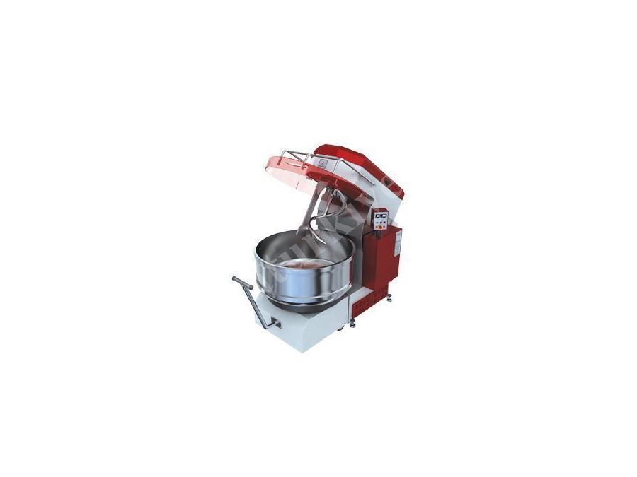 150 Kg Mobil Kazanlı Otomatik Spiral Yoğurma Mikseri