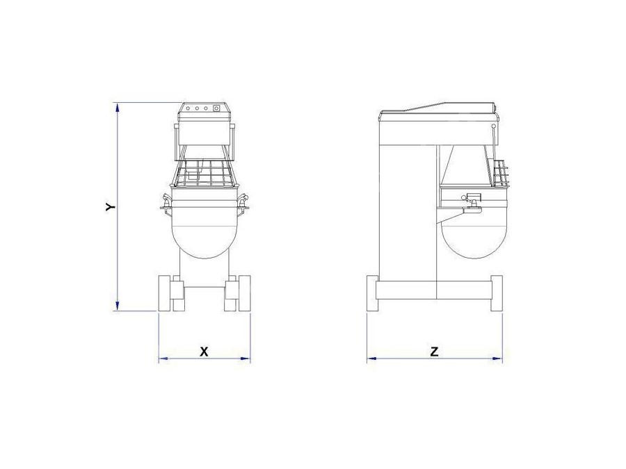 40 Lt Homojen Planet Mikser