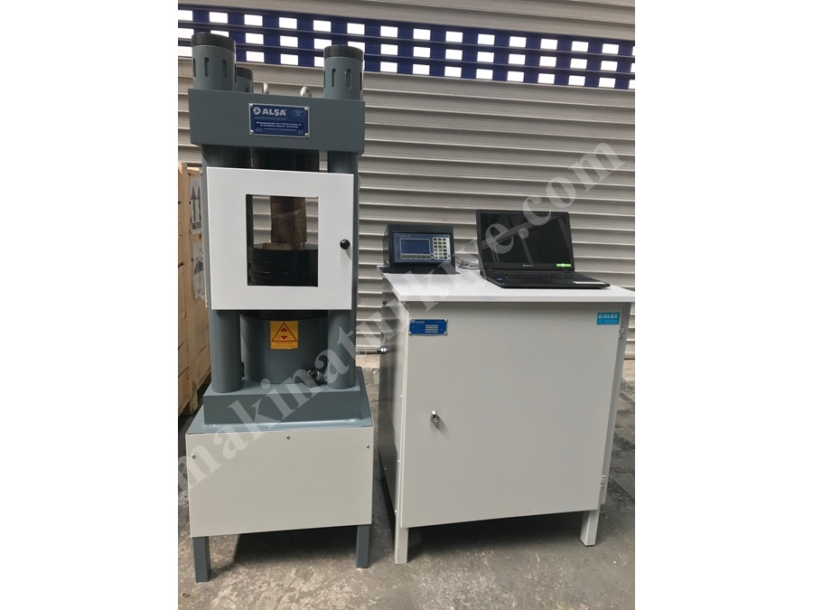 Teknopres-5000  (500 Ton / 5000Kn) Beton Test Presi