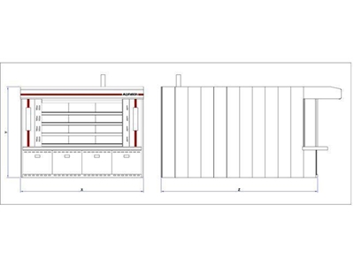 15 M² 4 Katlı Borulu Pişirme Fırınları - 1