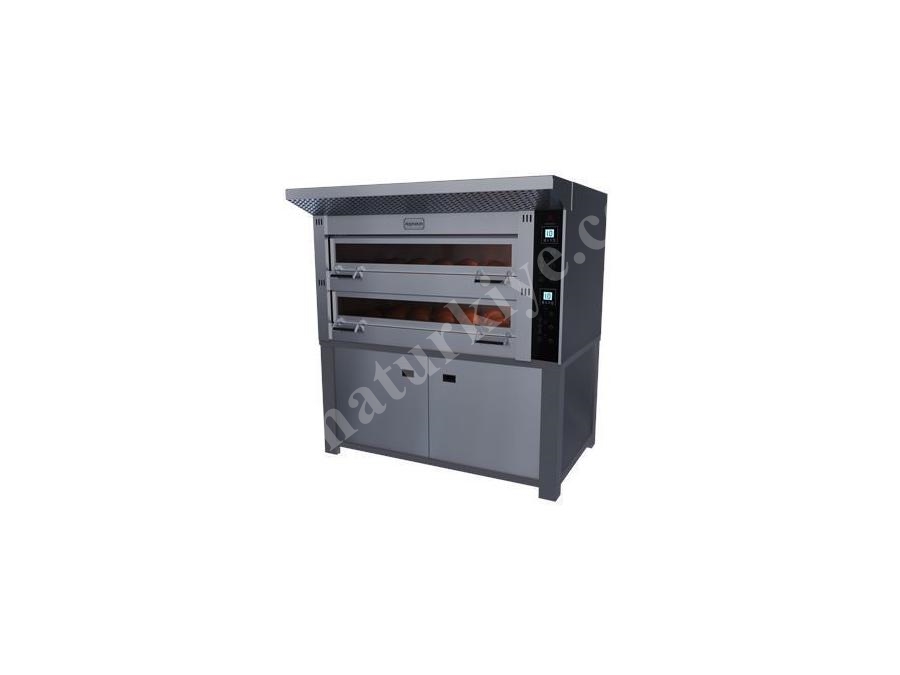 4 M² 4 Katlı Elektrikli Taş Tabanlı Ekmek Fırını (1850 X 1620 X 360 Mm)