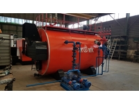 5-600 m2 (3 Pass) Liquid Fuel Scotch Type Steam Boiler - 1