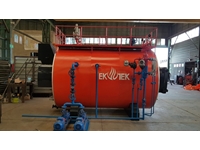 5-600 m2 (3 Pass) Liquid Fuel Scotch Type Steam Boiler - 4