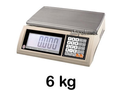 6 Kg Geniş Ekranlı Hassas Terazisi Desis JW-6