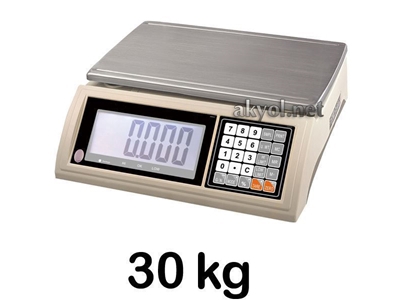30 Kg Geniş Ekranlı Hassas Terazisi Desis JW-30