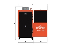25,000 Kcal/s 3-Pass Pellet Boiler Floor Heating System - 2