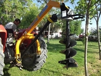 100X35 Traktör Arkası Toprak Burgusu