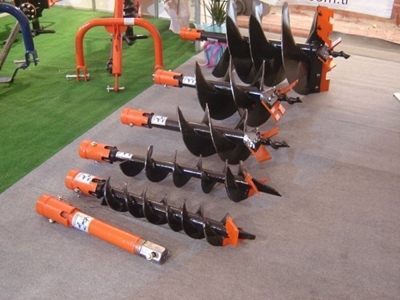 40 cm Traktör Arkası Toprak Burgusu - 1