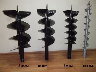 35 Cm Traktör Arkası Toprak Burgusu - 2