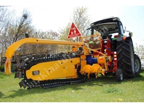 Trencher Kanal Kazıcı Makina (35*150 Cm)