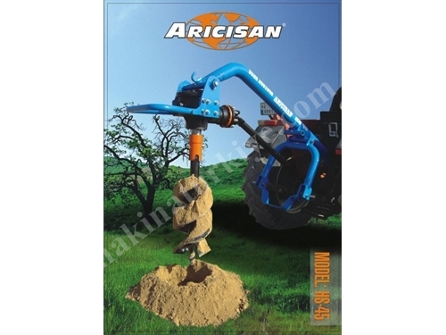 30 Cm Traktör Arkası Çukur Açma Makinası