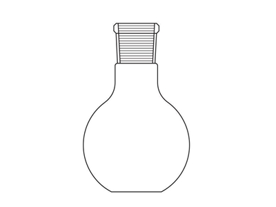 10 ~ 500 Ml Tek Boyunlu Laboratuvar Balonu - 0