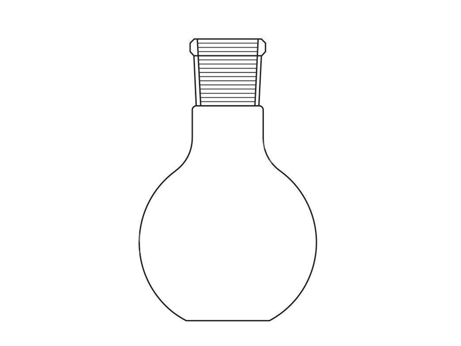 10 ~ 500 Ml Tek Boyunlu Laboratuvar Balonu