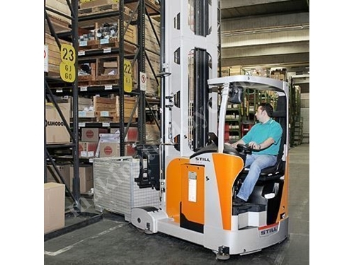 1250 Kg Hareketli Teloskopik Raf İstifleme Aracı