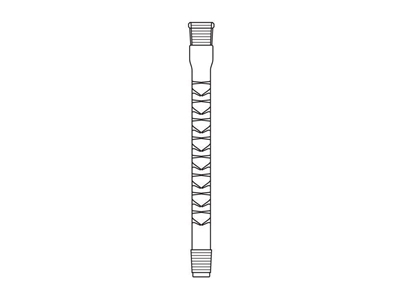 300 ~ 600 Ml Laboratuvar Vigreux Kolonu