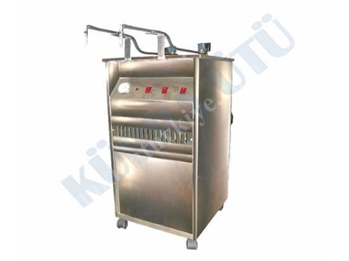 30 Litre İki Çıkışlı Otomatik Paslanmaz İstim Kazanı