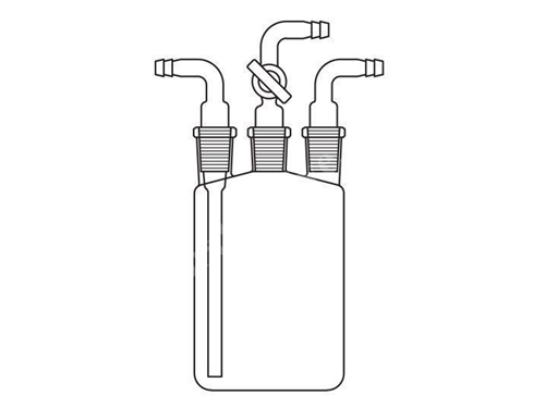 250 ~ 2000 Ml Laboratuvar Woulfe Şişesi