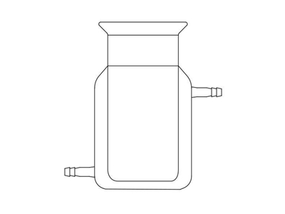 100 ~ 6000 Ml Ceketli, Silindirik Laboratuvar Reaksiyon Kabı - 0