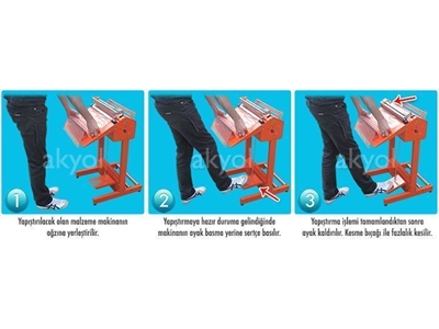 40 Cm Ayaklı Kesmeli Poşet Kapatma Makinası Akyol Sf400c - 2