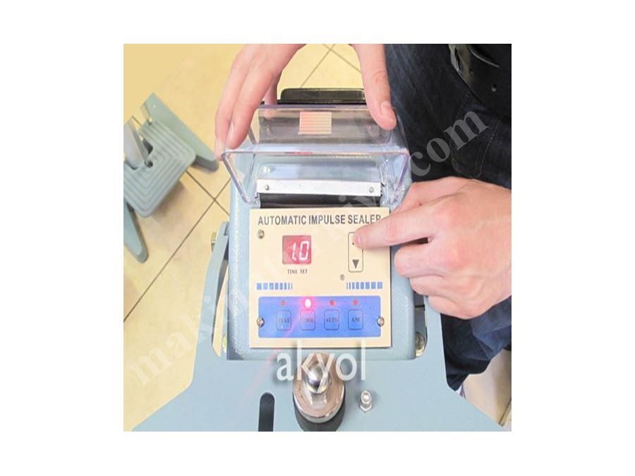 60 Cm Otomatik Ayaklı Torba Ağzı Kapatma Makinası Akyol Pfs-Fs600
