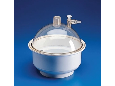 150 ~ 250 Mm Vakumlu Laboratuvar Plastik Desikatör - 0