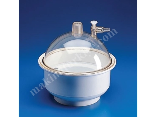 150 ~ 250 Mm Vakumlu Laboratuvar Plastik Desikatör