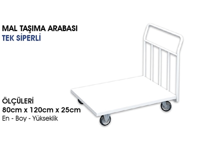 Tek Siperli Mal Taşıma Arabası - 0